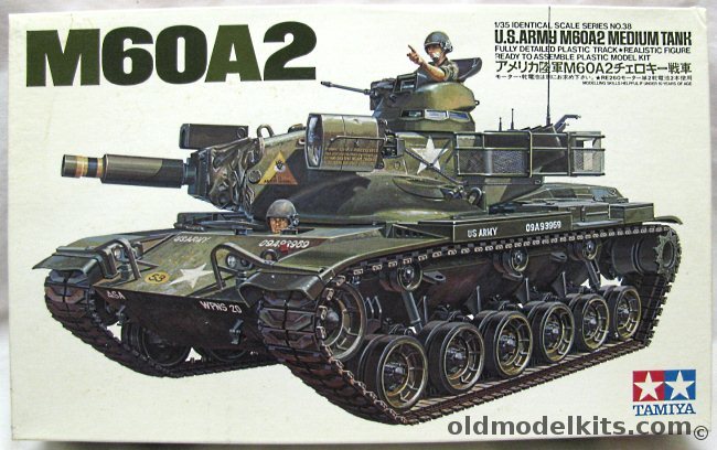 Tamiya 1/35 M60A2 Medium Tank Motorized, MT138 plastic model kit